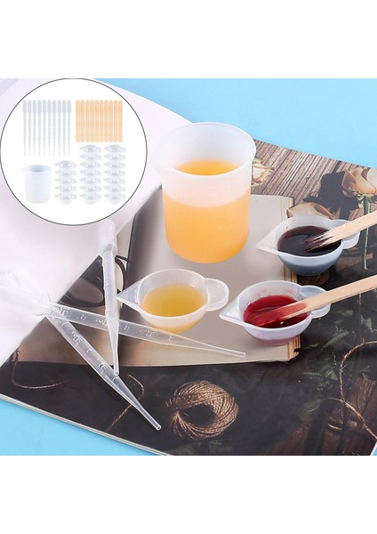 Epoksi Reçine Takı Yapımı Mum Yapımı Damlalık Dıy Ölçüm Kabı ile (Yurt Dışından) modelleri