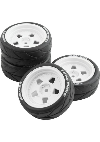 4 Paket Kauçuk Rc Lastikleri Tekerlek I 12MM Wltoys 144001 124018 (Yurt Dışından) fiyatları