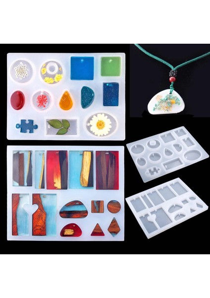 142PCS Reçine Döküm, Dıy Takı Zanaat, Silikon Epoksi Reçine (Yurt Dışından) fırsatları