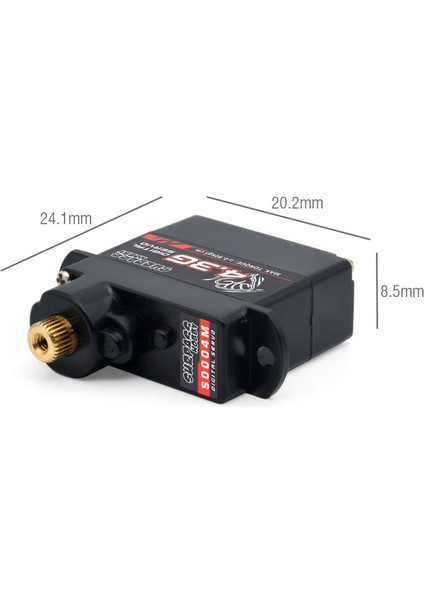 Rc 1:24 Helikopteri Accs 4.3g Için Servo ile Çekirdeksiz Servo (Yurt Dışından)