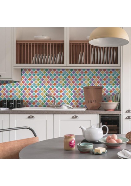 Kendinden Yapışkan Backsplash Duvar Duvar Kağıdı 04 004 (Yurt Dışından)