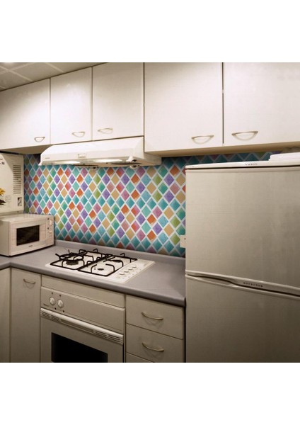 Kendinden Yapışkan Backsplash Duvar Duvar Kağıdı 04 004 (Yurt Dışından)