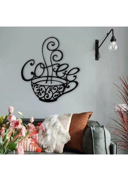 Kapalı Dış Mekan Için Kahve Metali Asılı Plak 25X28CM (Yurt Dışından)
