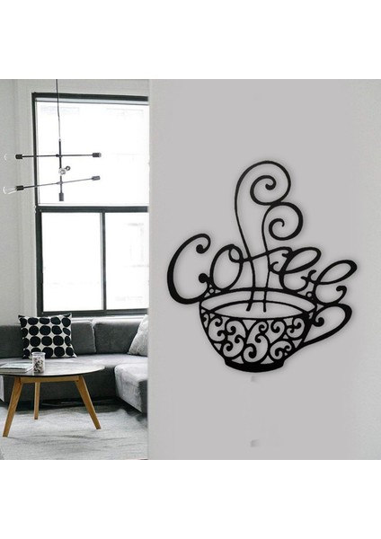Kapalı Dış Mekan Için Kahve Metali Asılı Plak 25X28CM (Yurt Dışından)