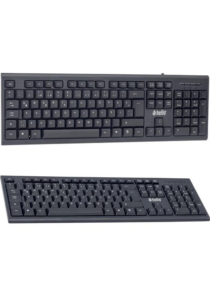 HL-18742 USB Kablolu Standart Q Klavye