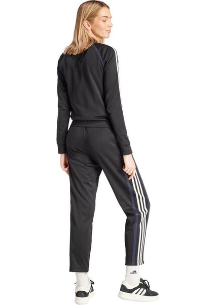 ADİDAS W TEAMSPORT TS IX1106 Kadın BLACK/WHITE Spor Eşofman Takımı