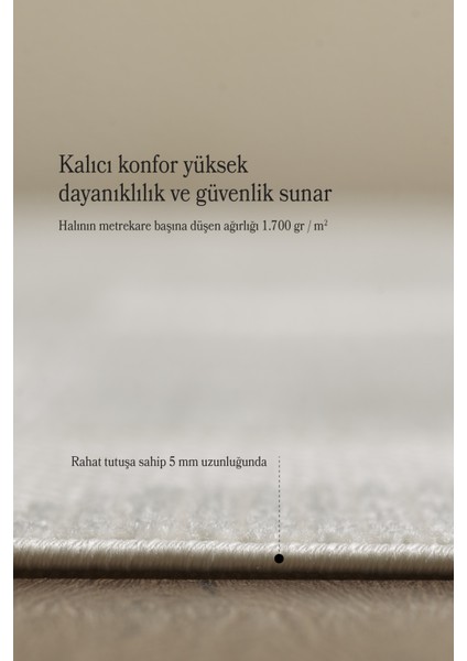 Özel Tasarım Krem Renk Sisal Halı Oturma Odası Salon Halısı Kolay Temizlenebilir Kaymaz Taban Halı