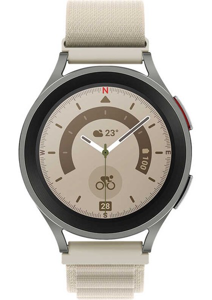 Samsung Galaxy Watch Active 2 40 ve 44MM Rd-74 Örgü Işlemeli 20MM Hasır Kordon