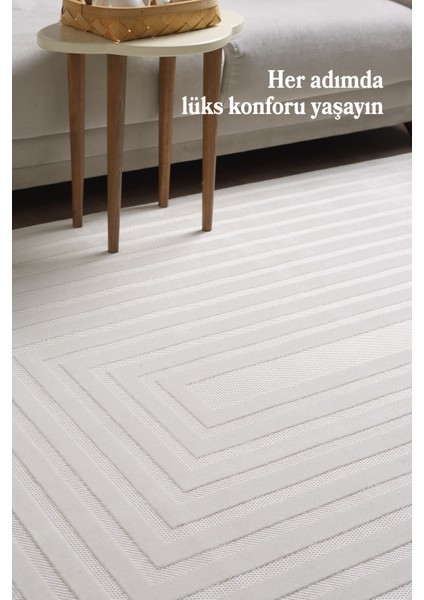 Modern Tasarım Toz Vermez Kaymaz Taban Kolay Temizlenen Krem Renk Sisal Halı fiyatları