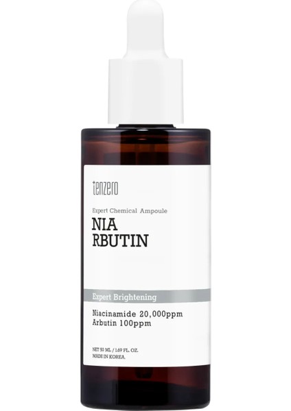 Niacinamide 20,000 PPM, Arbutin 100 PPM İçeren Serum