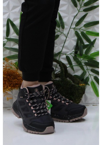 Vıolly Siyah Pudra Rahat Ürün Waterproof Outdoor Kadın Bot fiyatları