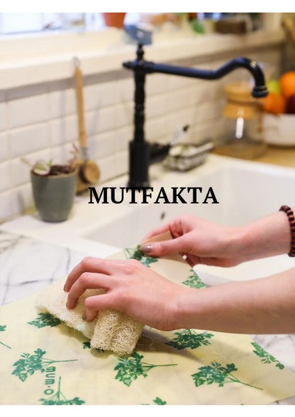 Doğal Kabak Lifi 12 Cm, Banyo Ve Mutfak Lifi 2 Adet fırsatları