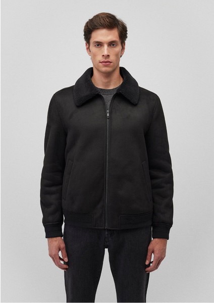 Mavi Erkek Siyah Suni Deri Ceket Regular Fit / Normal Kesim 0110450-900 modelleri