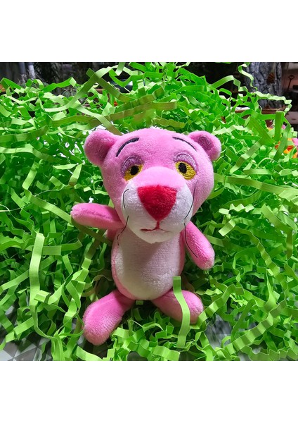 Sevimli Peluş Pembe Panter Anahtarlık, Çanta Süsü/araba Süsü