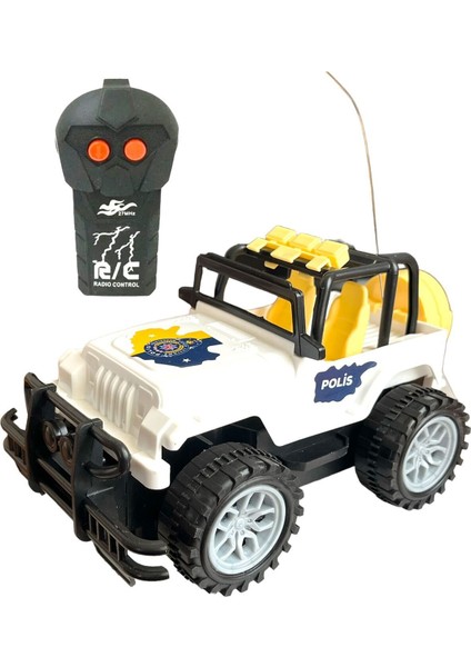 Çocuk Safari Arazi Aracı Uzaktan Kumandalı Yarım Fonksiyon ( Ileri Geri) Oyuncak Jeep Jip Araba