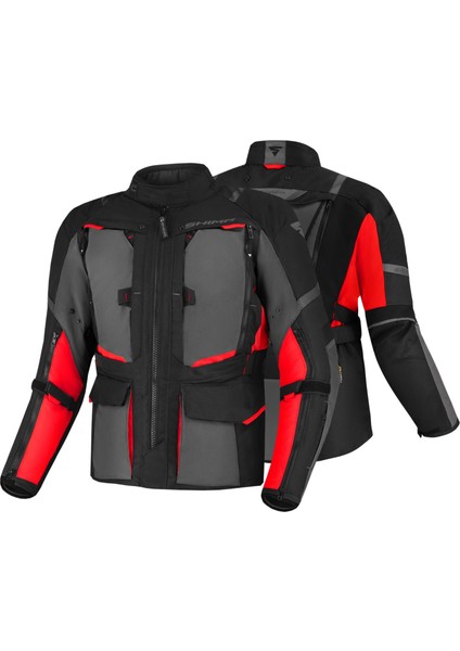 Shima Hero 2.0 Korumalı Motosiklet Montu Kırmızı modelleri