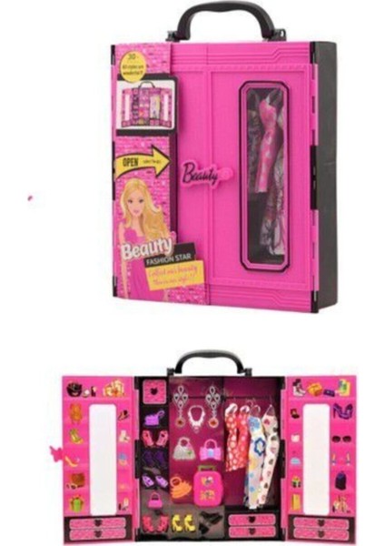 K Beauty Elbise Takı Gardrop Seti 30 Parça Gardolap Oyuncak fiyatları