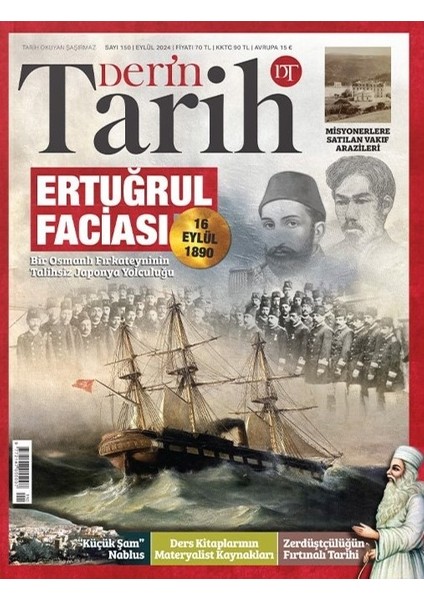 Derin Tarih Dergi 150. Sayı Eylül 2024
