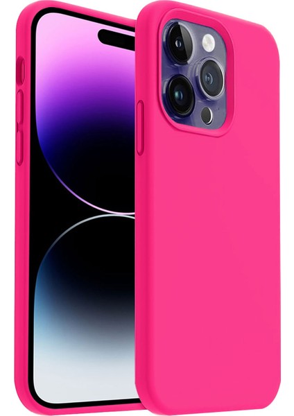 Apple iPhone 14 Pro Max Kılıf Lansman Premium Silinebilir Silikon