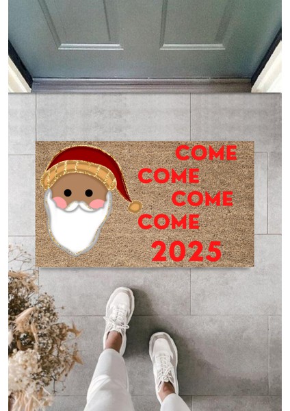 Kapı Önü Paspası Yeni Yıl 2025 Özel Tasarım Model 62