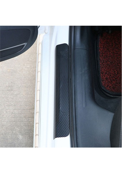 Citroen C5 Arka Tampon ve Karbon Kapı Eşiği Sticker (Set)