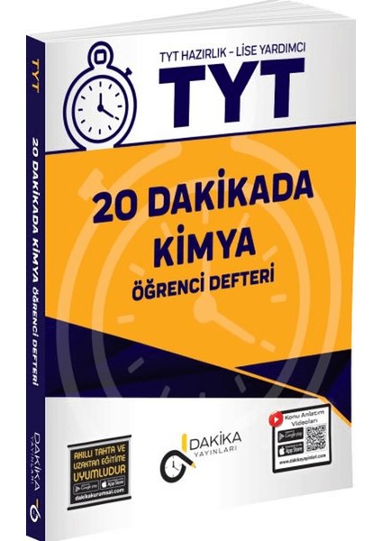 Tyt Kimya Öğrenci Defteri