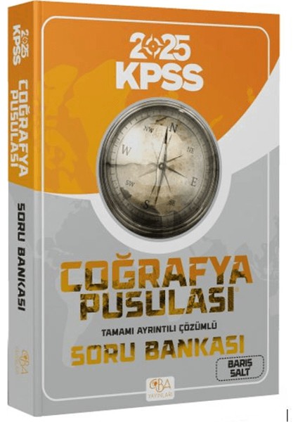 2025 KPSS Coğrafya Pusulası Soru Bankası Çözümlü