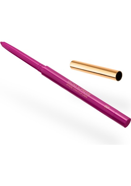 Dudak Kalemi - Gloss Supreme Sphere Touch Lip Liner - 07 Plum Glazed