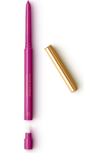 Dudak Kalemi - Gloss Supreme Sphere Touch Lip Liner - 07 Plum Glazed modelleri