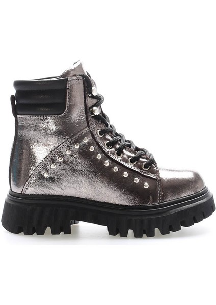 Deri Kürklü Unisex Çocuk Klasik Bot 612KFA1589-2