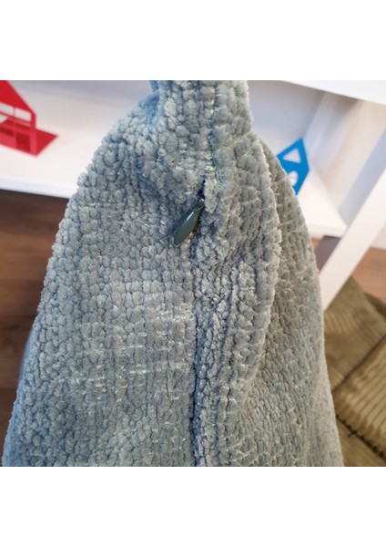 Bukle Kadife Kırlent Kılıfı Spor Dikiş Adaçayı Yeşili fırsatları