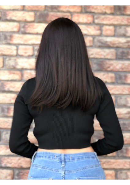 Omuzda Koyu Kestane Perçemli Peruk fiyatları