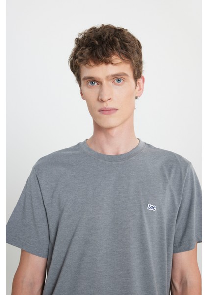 Regular Fit Normal Kesim Bisiklet Yaka Lacivert Tişört fırsatları