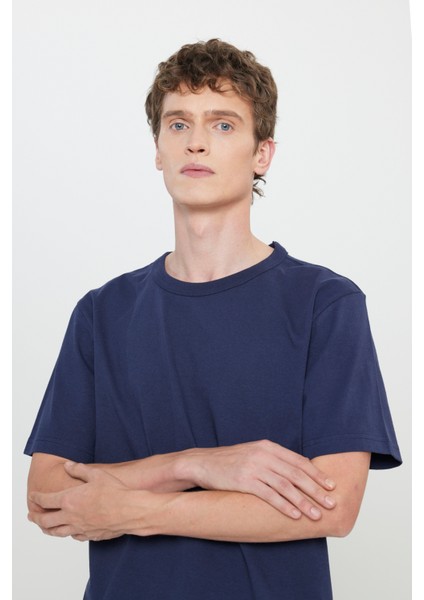 Regular Fit Normal Kesim Bisiklet Yaka %100 Pamuk Siyah Tişört fırsatları