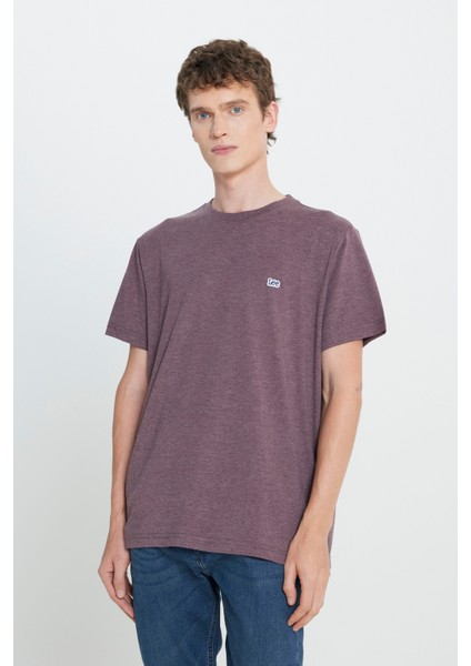 Regular Fit Normal Kesim Bisiklet Yaka Lacivert Tişört fiyatları