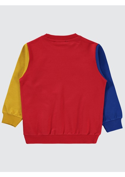 Erkek Çocuk Sweatshirt 2-5 Yaş Kımızı fiyatları