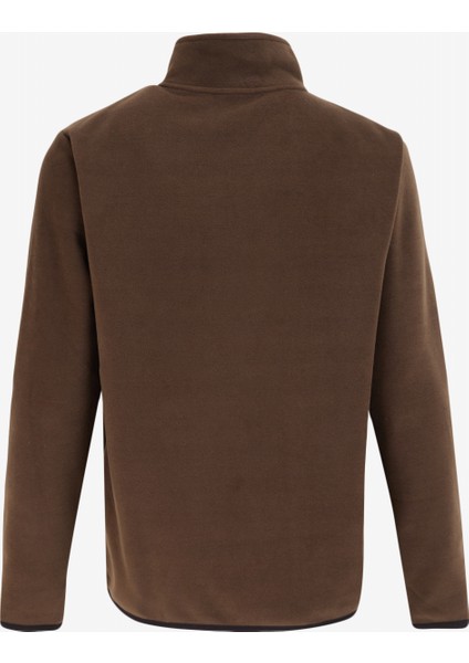 Düz Haki Erkek Polar Sweatshırt D4WM-SWT3993 fiyatları