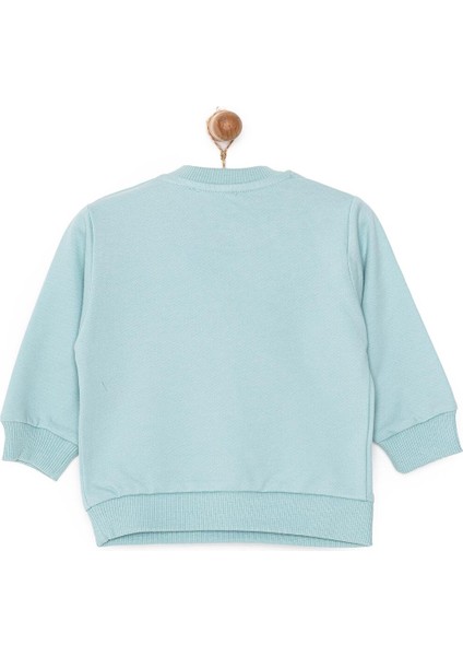 HelloBaby Basic Az Şardonlu Papatyalı Desenli Sweatshirt Kız Bebek modelleri
