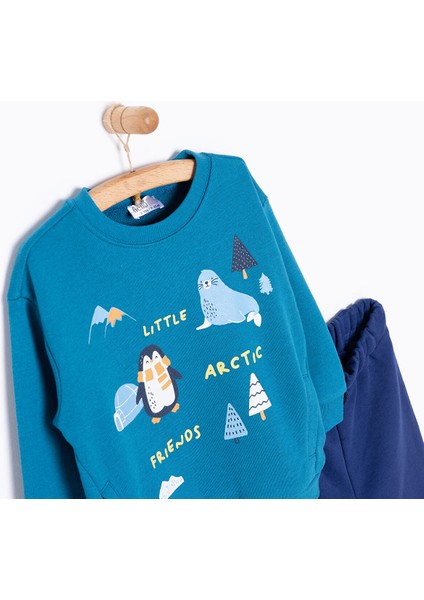 HelloBaby Nordic Forest Erkek Eşofman Takımı Erkek Bebek modelleri