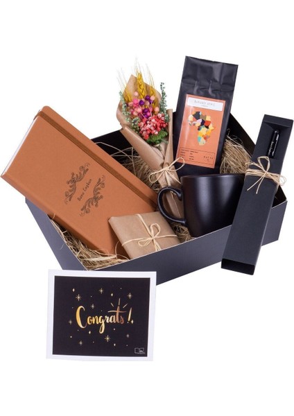 Isme Özel Kupa Ajanda Kalem Iş Tebrik Hediye Seti – Terfi Hediyesi
