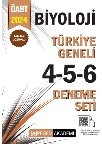 2024 KPSS ÖABT Biyoloji Tamamı Çözümlü Türkiye Geneli 4-5-6 (3'lü