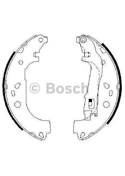 Fiat Doblo Arka Fren Balatasi (2000-2009) 1.4, 1.3 Jtd, 1.9 Jtd CM00087