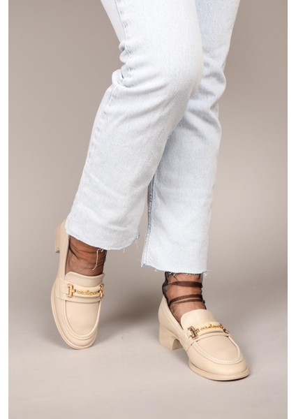 Lina Cilt Loafer Ten