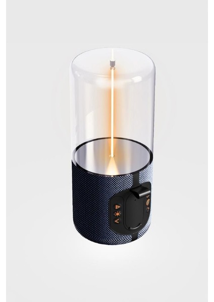 D40 Lacivert Tws Manyetik Bükülebilir Işık 5.3 Bluetooth Hoparlör Speaker