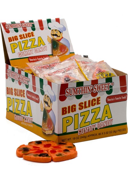 Sumthin Sweet Mini Pizza Jelibon 9 gr 60 Adet