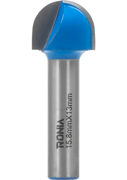 Ahşap Freze Bıçağı 02-15813008 Yuvarlak U Derz Kanal Açma Freze Ucu Sap 8 mm