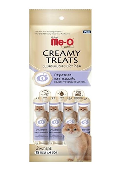 Me-O Gold Creamy Kedi Ödül Maması Ton Balığı ve Taurin 15 GR