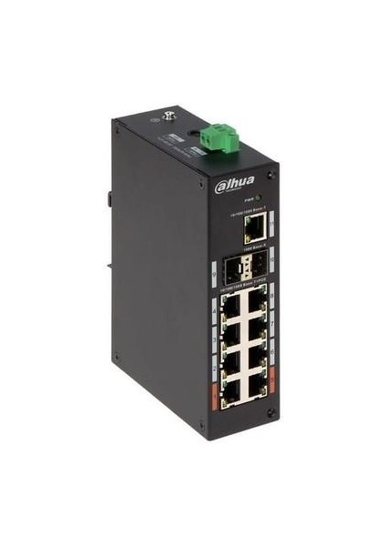 8port Full Poe PFS3211-8GT-120-V2 Gıgabıt Yönetilemez Endüstriyel Switch