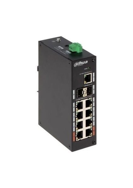 8port Full Poe PFS3211-8GT-120-V2 Gıgabıt Yönetilemez Endüstriyel Switch