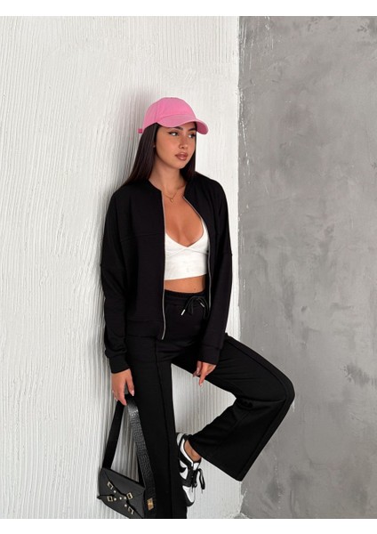 Kadın Modal Kumaş Oys Fermuarlı Takım fırsatları